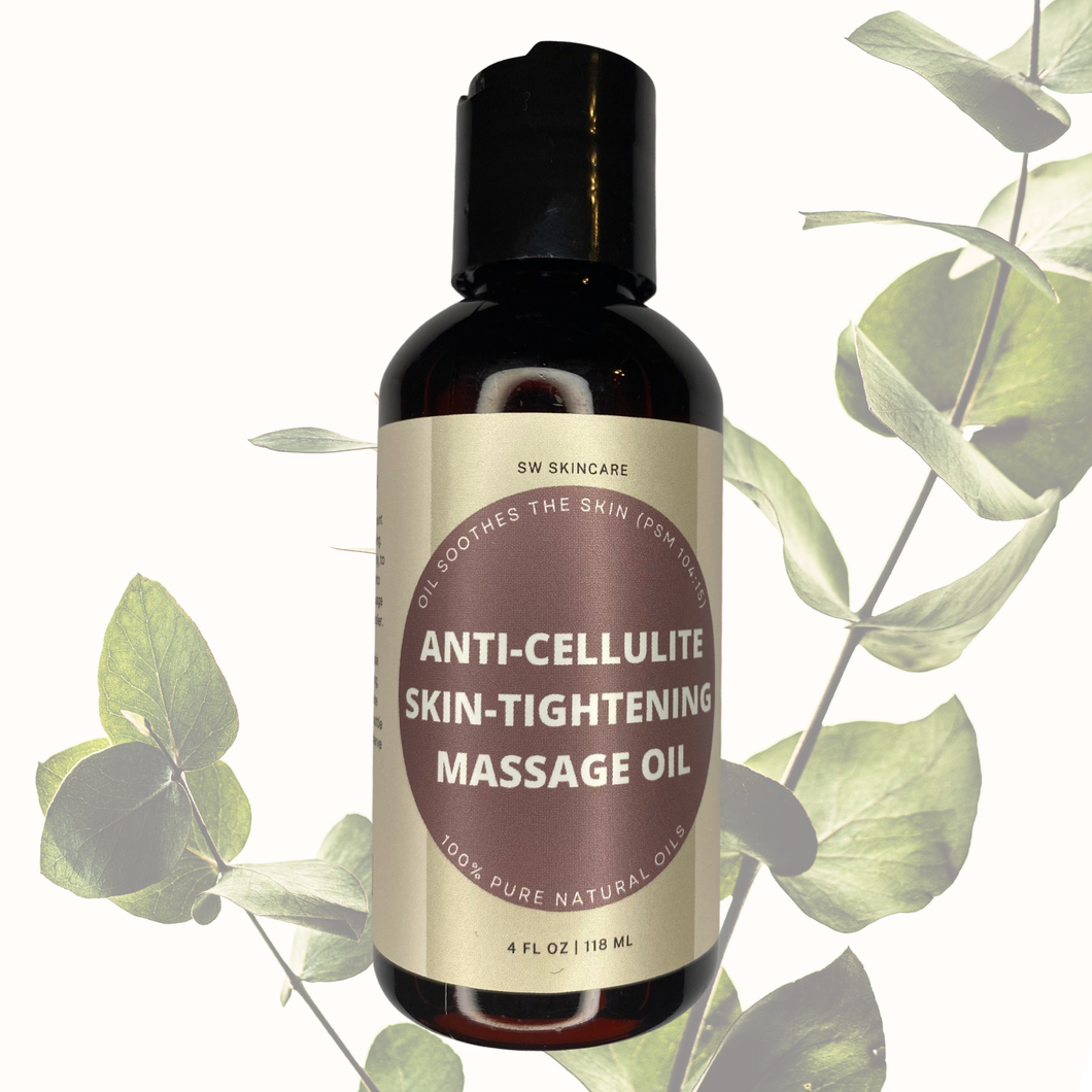 Anti-Cellulite Skin-Tightening Massage Oil, 4oz